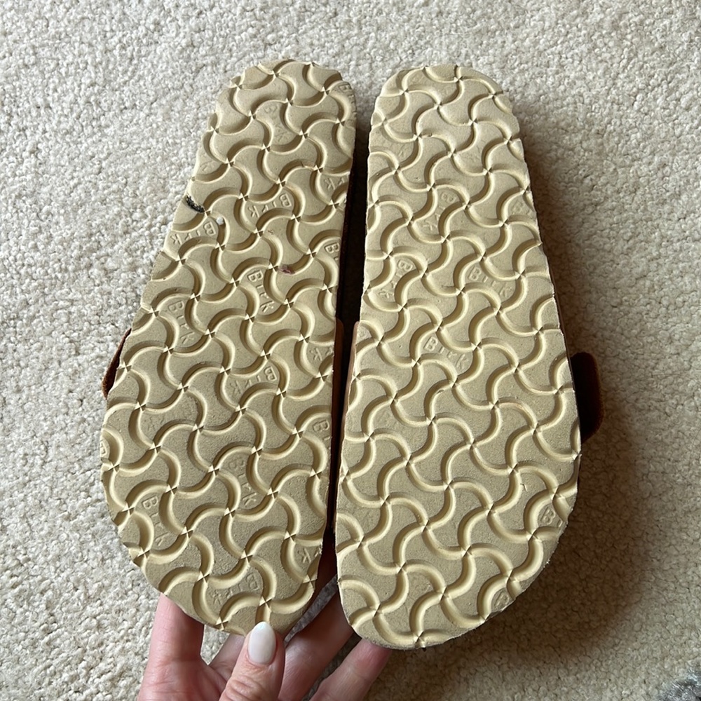 Birkenstock Leather Madrid Big Buckle Size 8 (38) worn twice - Picture 5 of 9